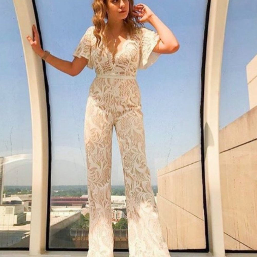 Lotus Lace Jumpsuit
